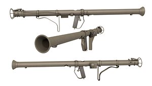 3D model M9A1 Bazooka