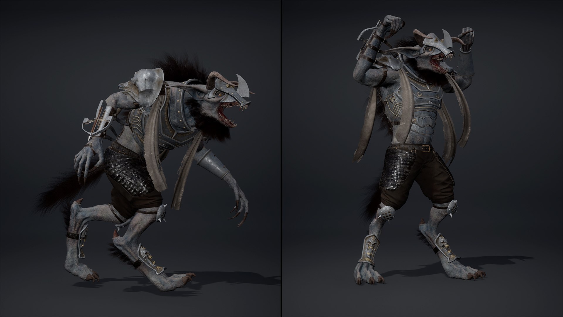 Shadow Swordman Arm1 Brutal 3D Model - TurboSquid 2320672