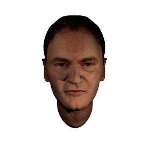 3d model of director quentin tarantino
