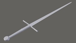 3D sword witcher