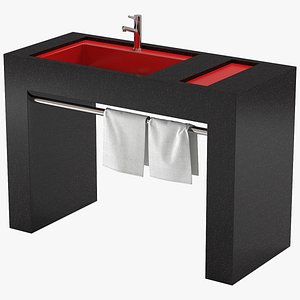 3D sink stone