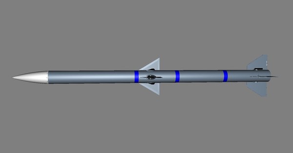 3D aim-120 missile amraam model - TurboSquid 1639349