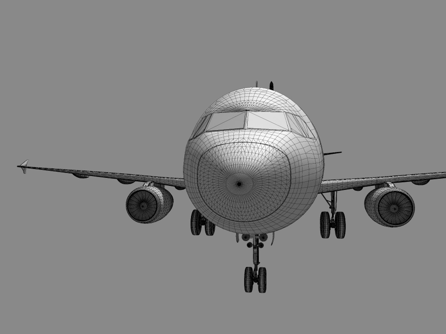 3d Model Airbus A-319 Germanwings