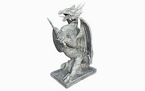 Dragon Statue 3