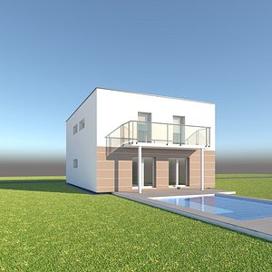 modern family 3d model