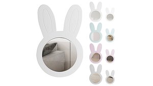 Askona Wall mounted mirror Bunny 3D model 3D