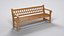 Classic English Teak Garden Bench Pack - 4 Game-Ready Benches