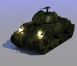 3d model of draftee m4a3