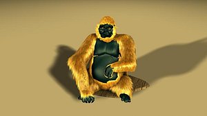 Gorilla tag - Gorilla: textured, rigged, colour - Download Free 3D model by  asduf28349 (@asduf28349) [43404d6]