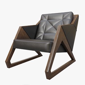 3D Armchair Country
