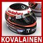 2009 F1 McLaren MP4-24 (자동차, 헬멧, 스티어링 휠 및 시트)