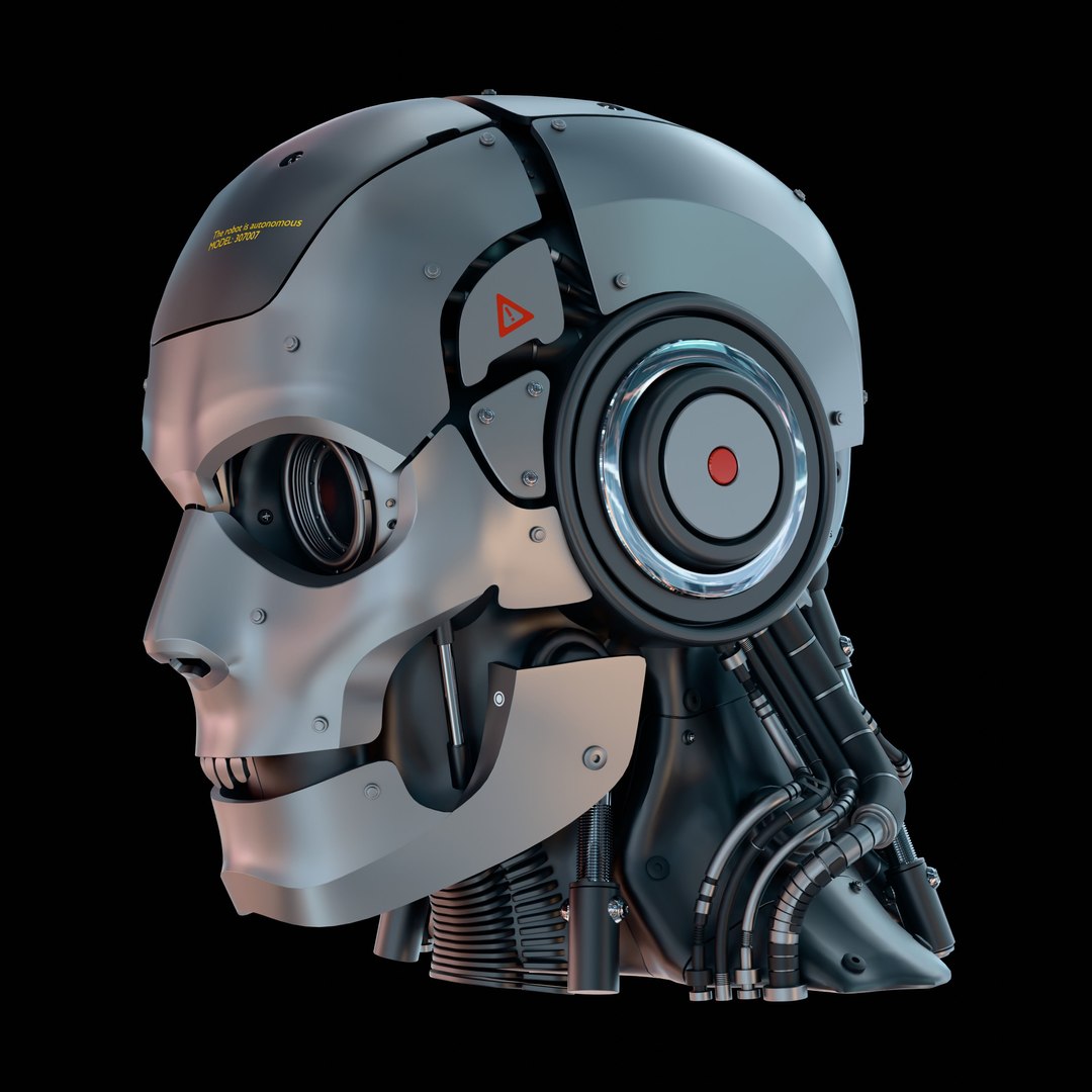3D Robot Head - TurboSquid 2338038