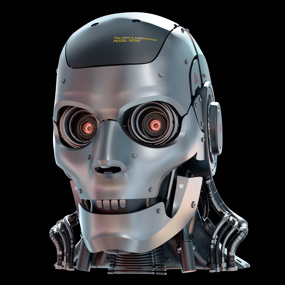 3D Robot Head - TurboSquid 2338038