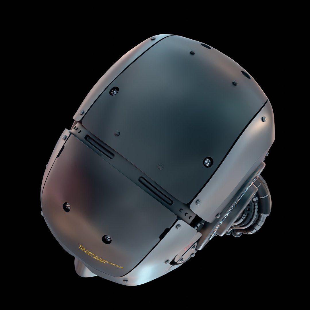 3D Robot Head - TurboSquid 2338038