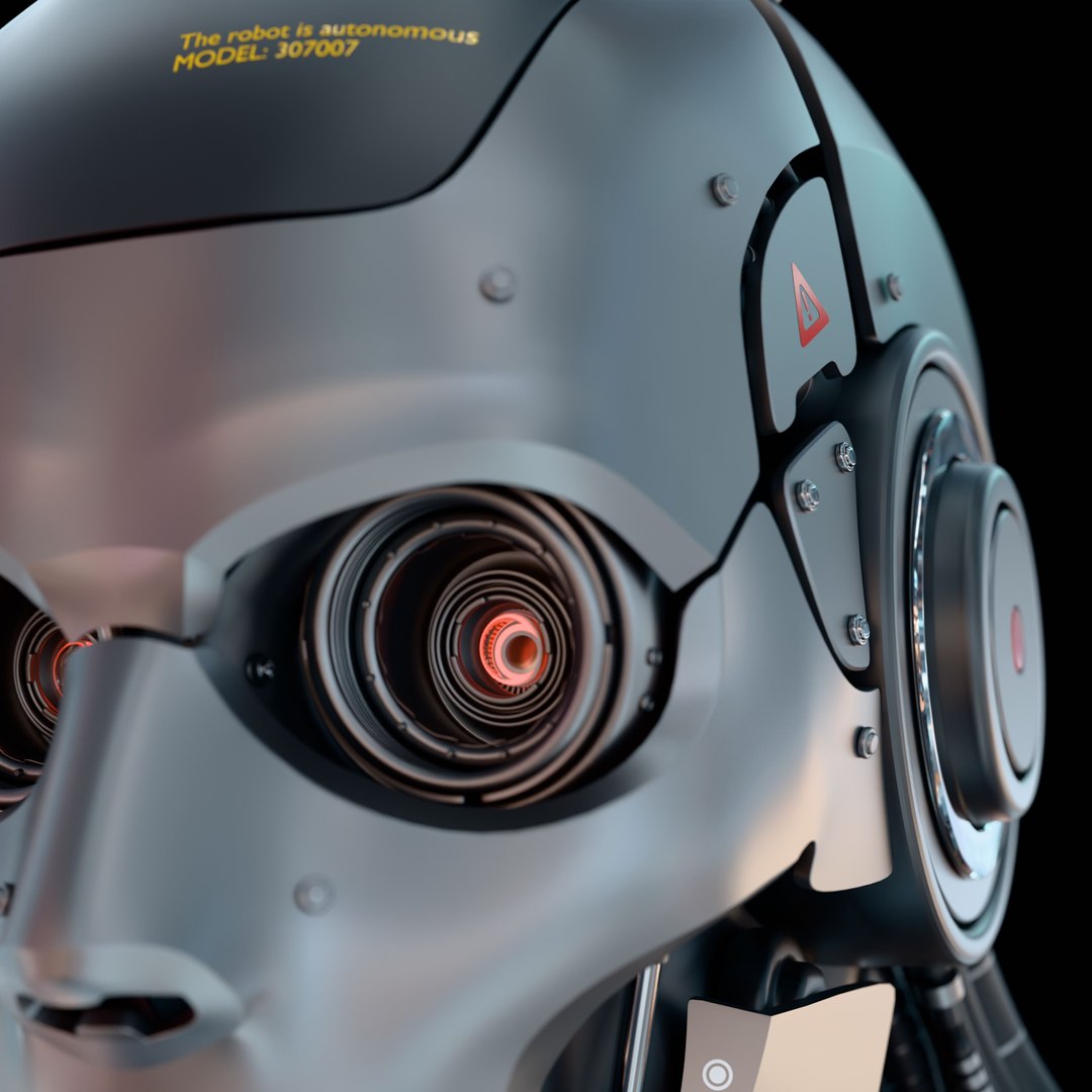 3D Robot Head - TurboSquid 2338038