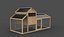 Modelo 3D de gallinero 02