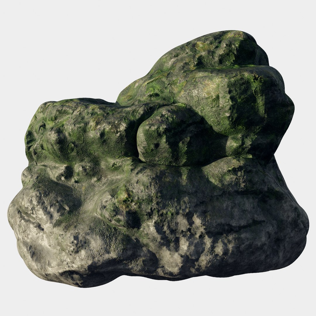 3D Rock Sculpted Blender - TurboSquid 1475535