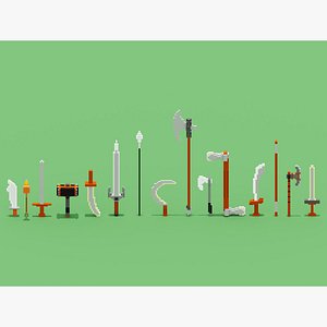 Voxel Weapon Collection