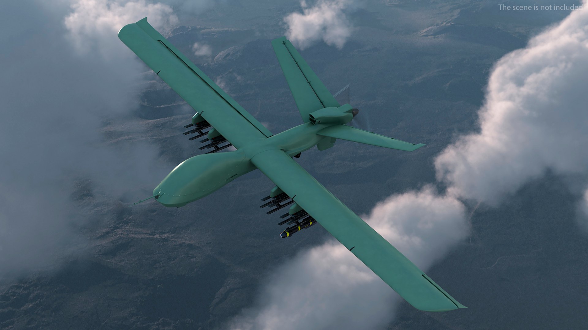 General Atomics Mojave Rigged for Maya 3D model preview