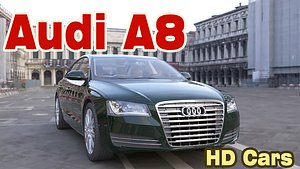 Audi A8 - High Poly Car 3D model