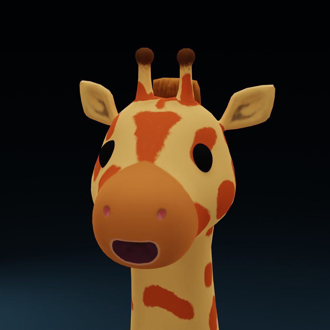 Giraffe Model - TurboSquid 1958286