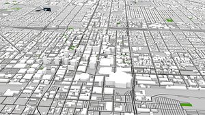 Phoenix Arizona USA Skyline  3d model