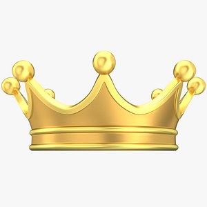 3D king crown