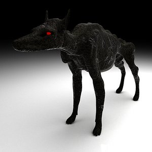 3d hound hellhounds model