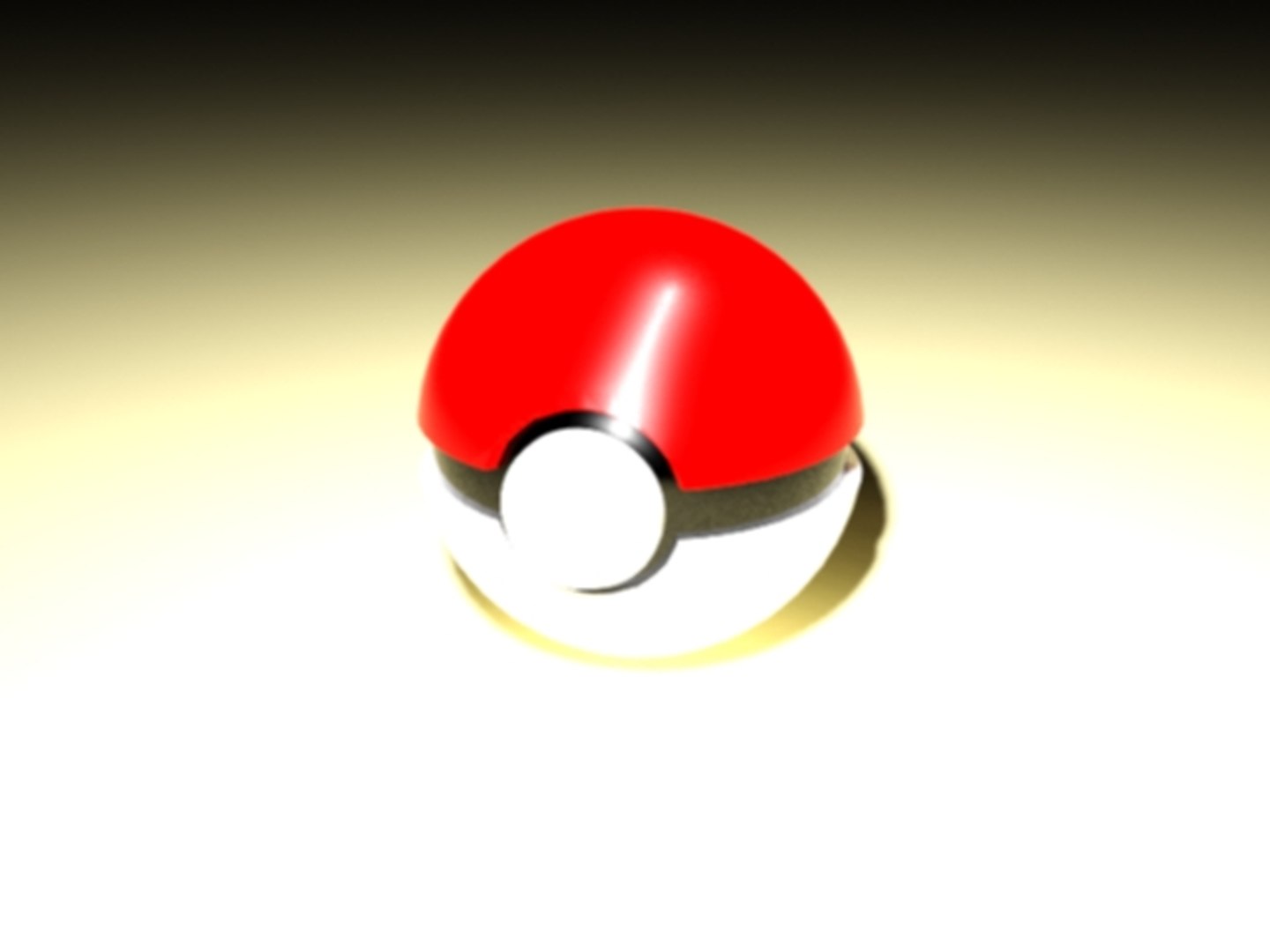 3d Model Poke Ball