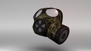 3d gas mask model