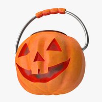 Jack-o-Lantern Toothgap Bucket