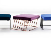 Wired Italic Footstool