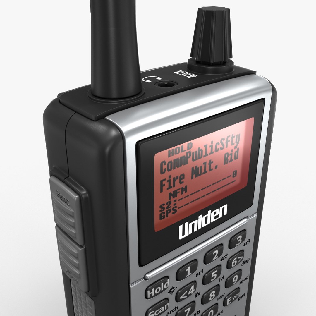 Obj Digital Police Scanner Uniden