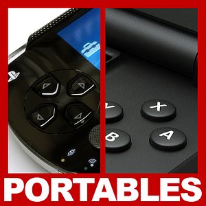 consoles pack ds lite 3d model