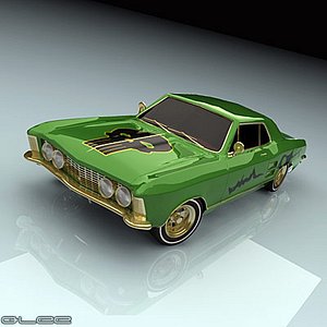 riviera 63 custom 3d max