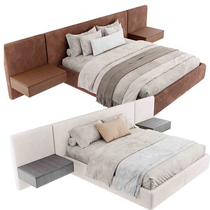 modern-bed-3d-model 3D model