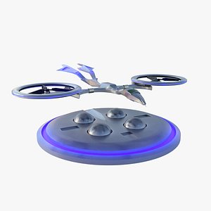 3D model Mosquito Drone - Model D2 - Not Animated version