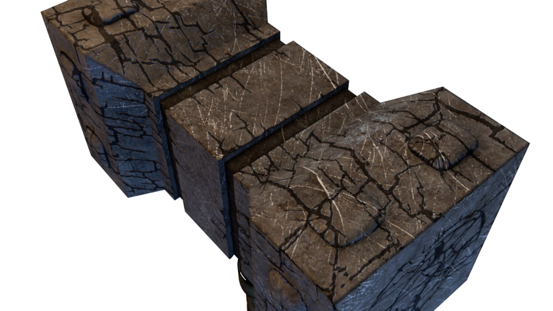 3D Thor Hammer Mjlnir - TurboSquid 1247739