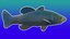 Animierter LowPoly-Fisch