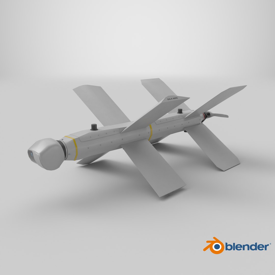 Zala Lancer-3 Kamikaze Drone model https://p.turbosquid.com/ts-thumb/wi/GCSHPx/Ds/stemcell_blender_cycles_render/png/1733158761/1920x1080/fit_q87/bc95ae0742a0fbabe9054f0bcb1837c8f2ee4ebe/stemcell_blender_cycles_render.jpg