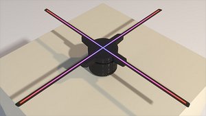 Wi-Fi 3D Hologram LED Fan Projector
