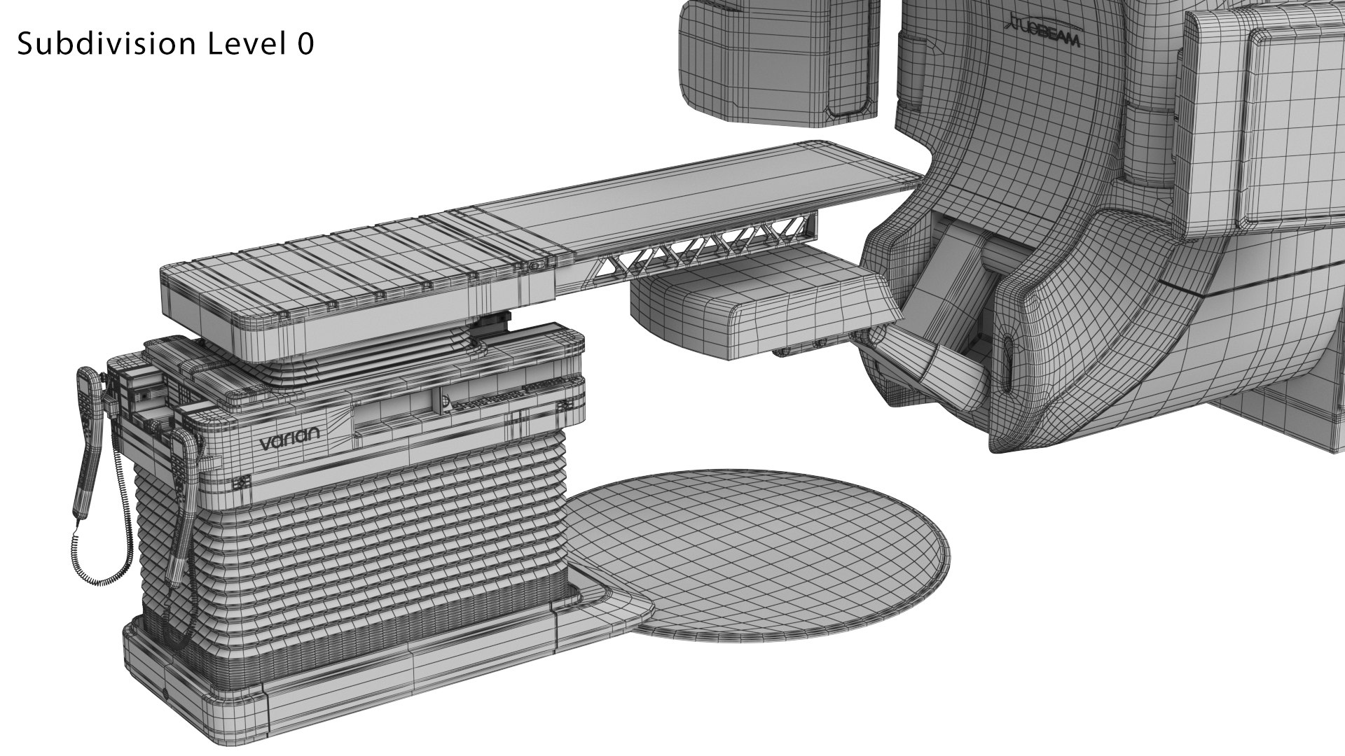 3D Varian TrueBeam Radiotherapy System - TurboSquid 2138443