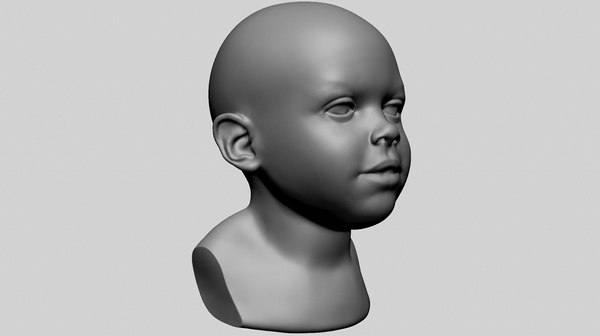modelo 3d Baby Head - TurboSquid 1891973