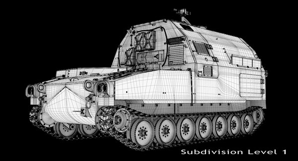 3D m992a2 field artillery ammunition - TurboSquid 1208385