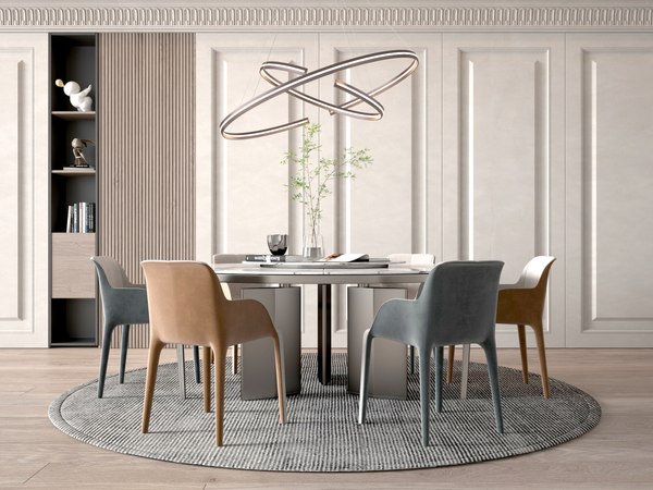 3D dining room set - TurboSquid 2033303