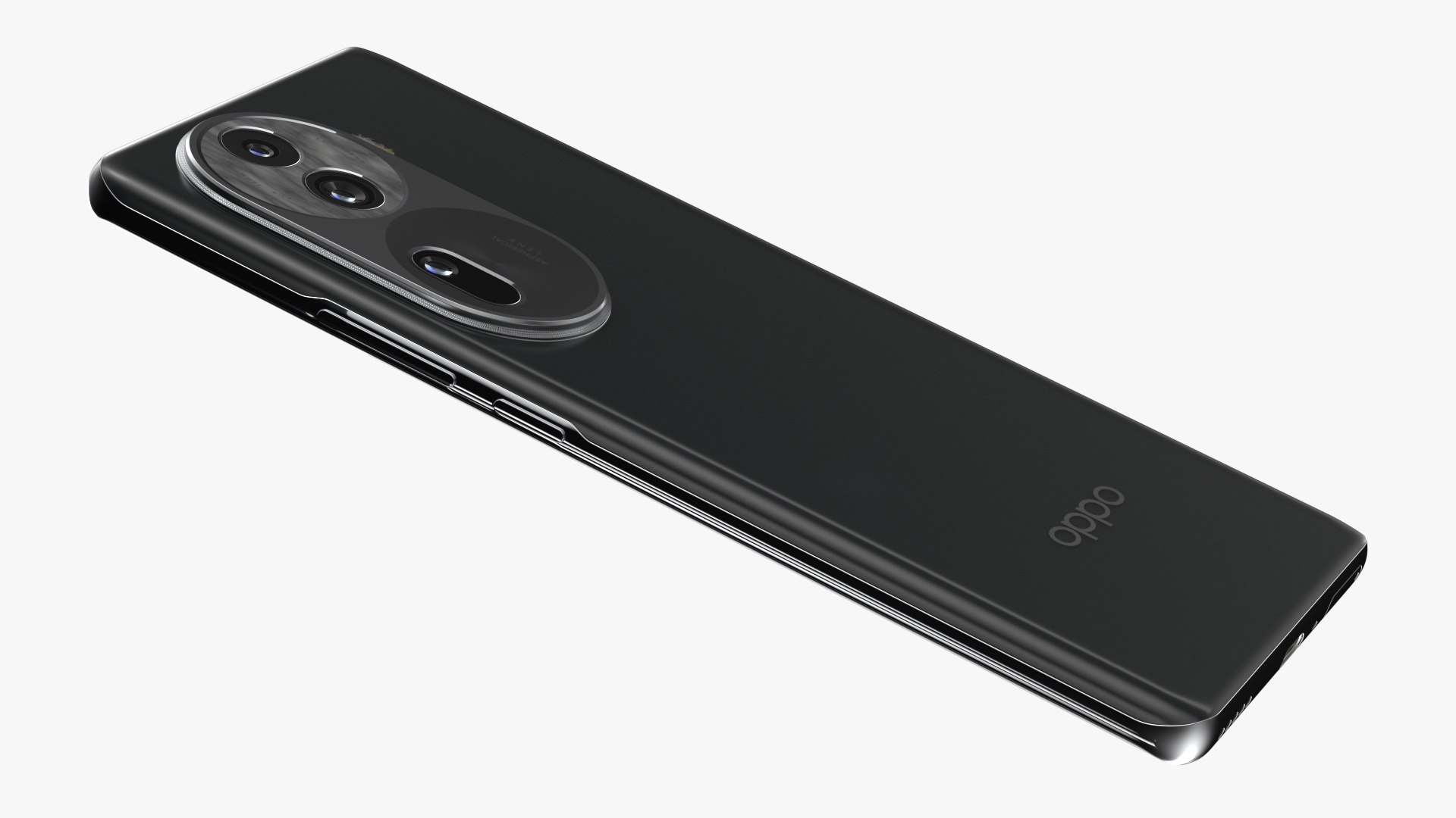 3D OPPO Reno 11 Black - TurboSquid 2157321