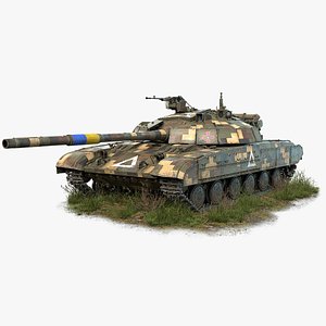 3D Tank T-64BM Bulat