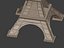 Polygonal Eiffel Tower -- Low Poly - 3D Print Ready