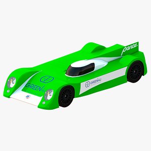 green4u panoz racing gt-ev 3D
