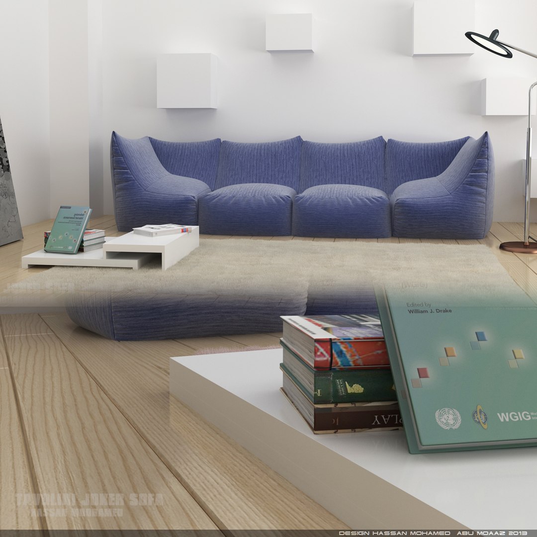 3d Modern Sofa, image size:1080x1080